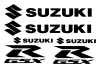 small suzuki decal set