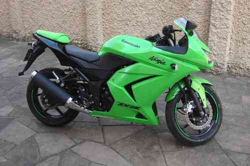 zx2r fitted with rim tape racing checks and decals
