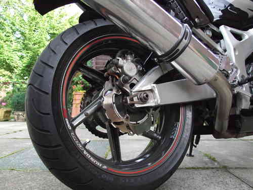 rim tapes fitted to a fireblade