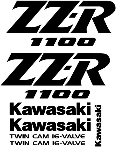 ZZR1100 DECAL SET